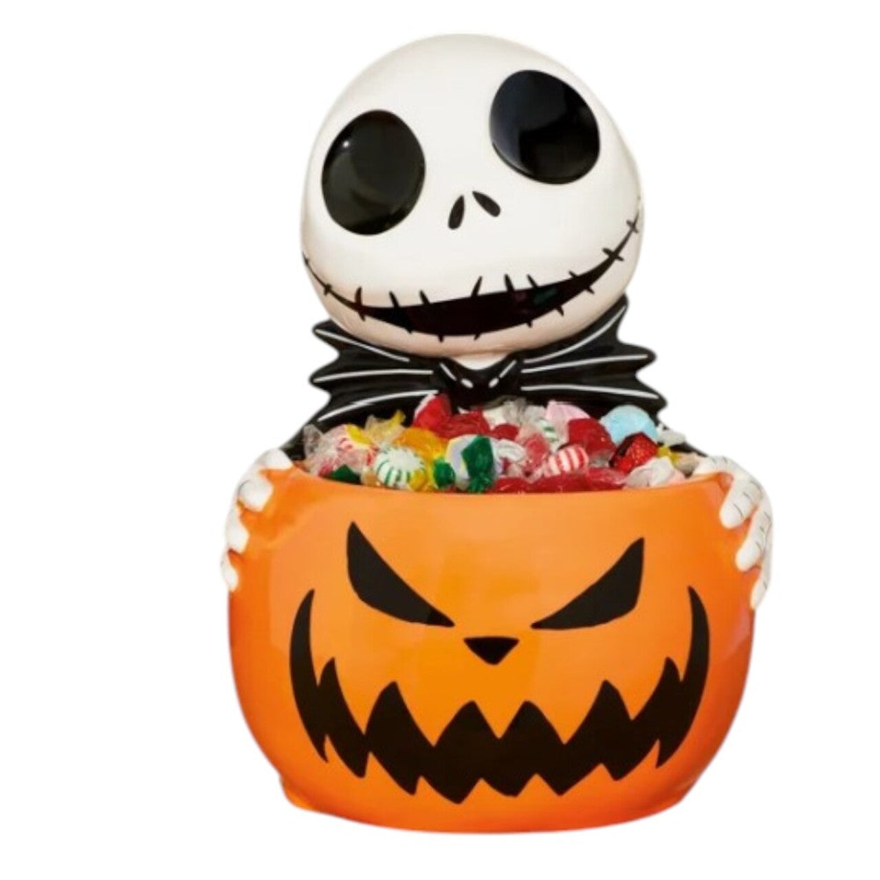 14" Disney Nightmare Before Christmas, Jack Skellington Treat Bowl